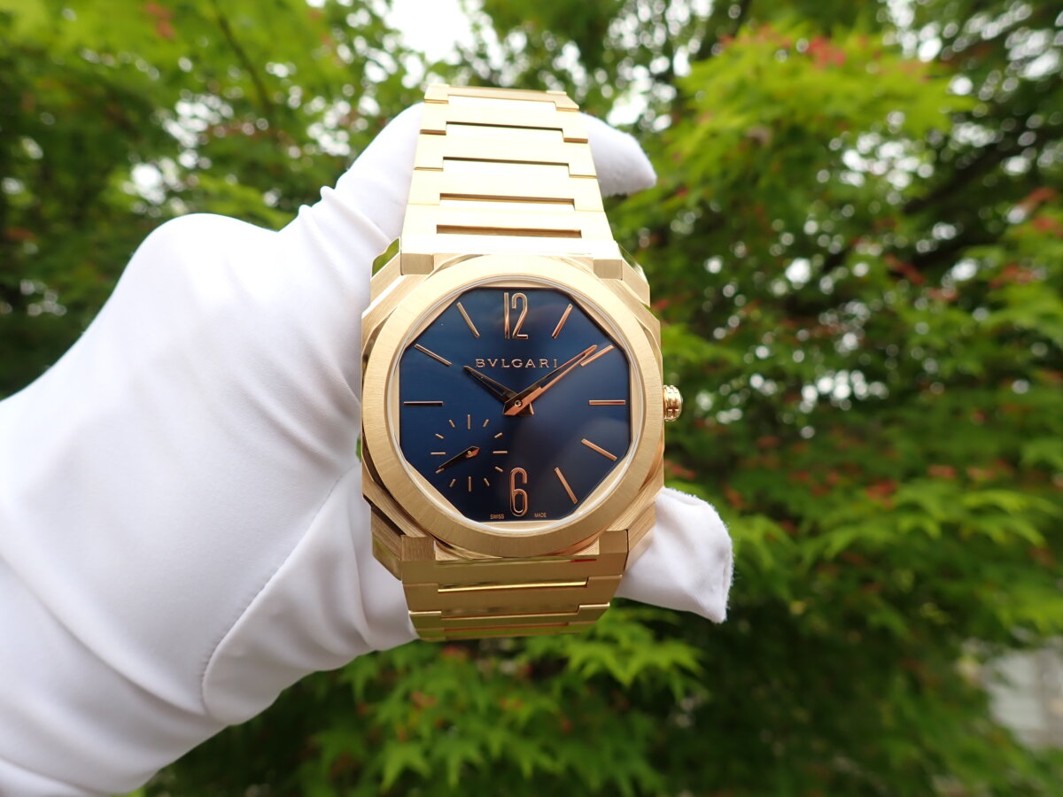 ＜BVLGARI＞ 注目される "フルゴールドウォッチ" - BVLGARI 