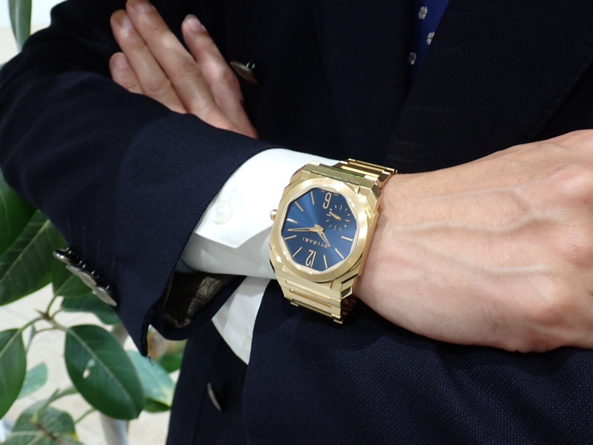 ＜BVLGARI＞ 注目される "フルゴールドウォッチ" - BVLGARI 