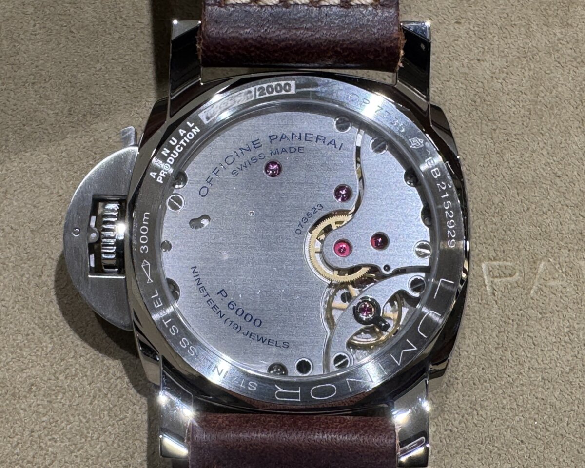 画像 左リューズが新鮮!パネライ「PAM01732」入荷しました。 - おすすめ情報 PANERAI