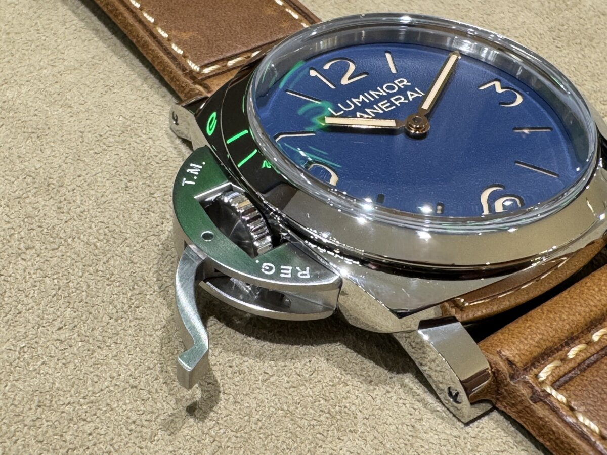 画像 左リューズが新鮮!パネライ「PAM01732」入荷しました。 - おすすめ情報 PANERAI