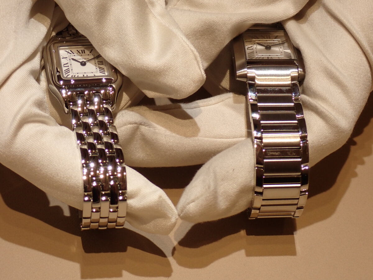 【カルティエ】ゴージャスかフェミニンか...大人気レディースパンテール、タンクフランセーズを比較!! - Cartier 