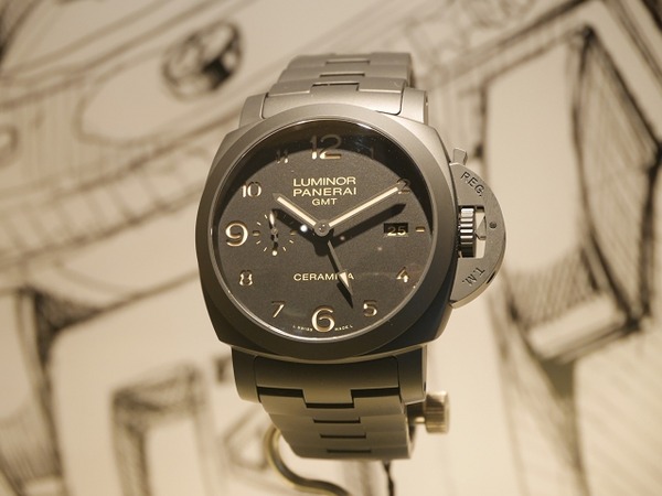 真夏の半そで腕元にぴったりなマットブラックPANERAI　PAM00438トゥットネロ - PANERAI 