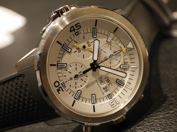 ダイバーのための深海用クロノグラフ IWC「アクアタイマー クロノグラフ」 - IWC 